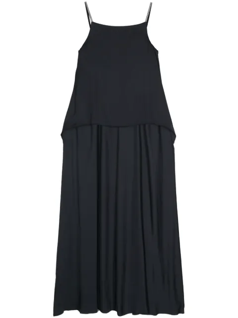 Peserico satin asymmetric top Blue E0829401940