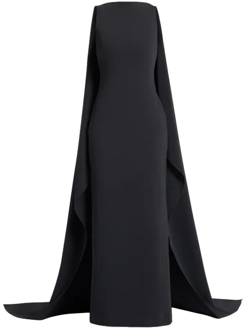 Solace London The Kaila maxi dress Black OS40021