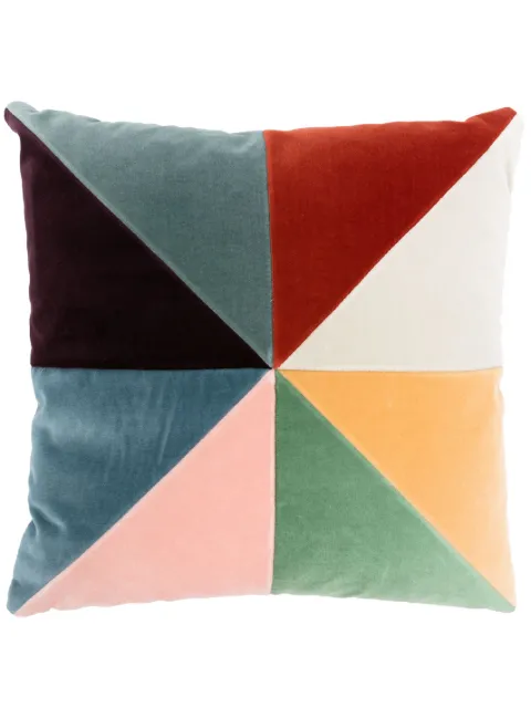 Christina Lundsteen Suki velvet cushion (40cm x 40cm) Purple 81100MULTI1