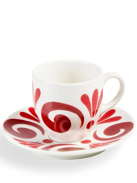 Themis Z Kallos espresso cup and saucer White CUP0000120OS167