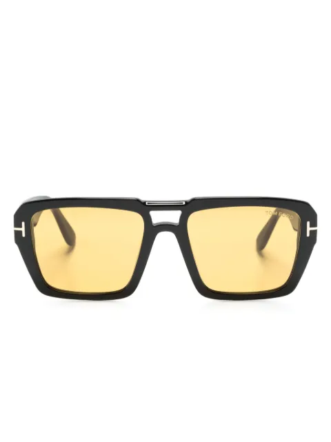 TOM FORD Eyewear pilot-frame sunglasses Black FT1153
