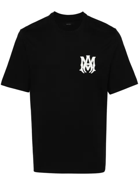 AMIRI monogram-print T-shirt Black AMJYTE1074