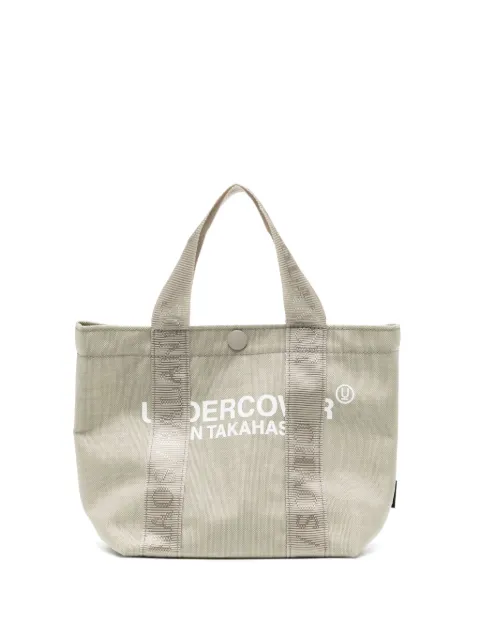 Undercover logo-print canvas tote bag Neutrals UC2C6B02BG
