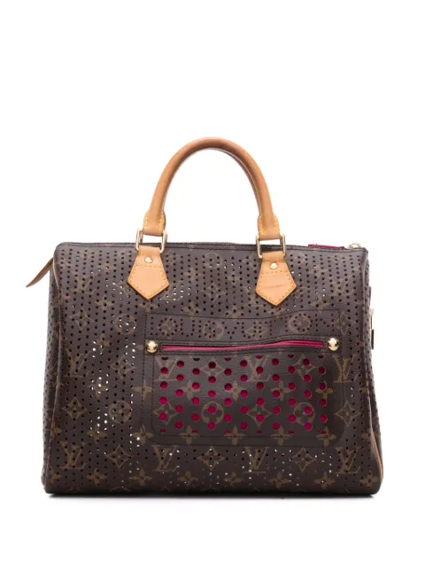 Louis Vuitton Pre-Owned 2005-2006 Speedy 30 tote bag Brown LVSPEEDYPERFORATED