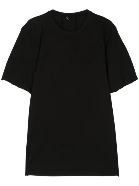 Transit round-neck cotton-blend T-shirt Black CFUTRW1364BLK