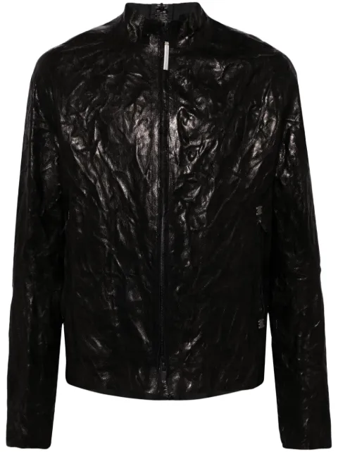 Isaac Sellam Experience Crassepouille leather jacket Black SEAMLESSCRASSPOUILLE