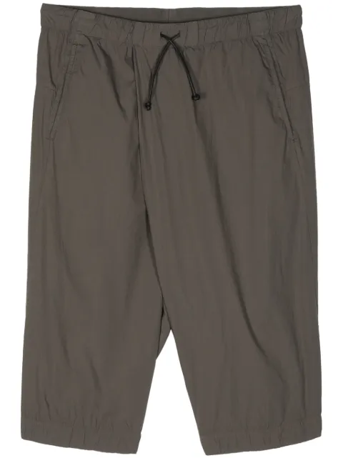 Transit drop-crotch cotton shorts Grey CFUTRWB115MUD