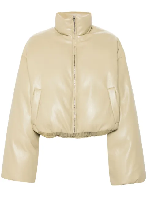 Nanushka Lilima puffer jacket Neutrals NW24PFSG11062