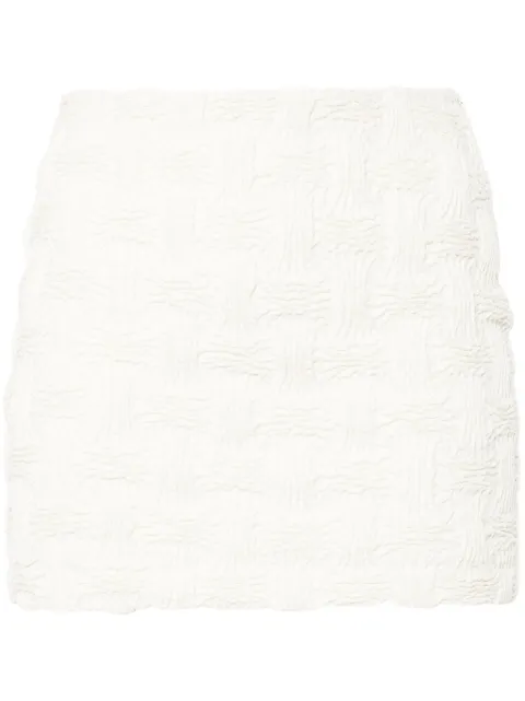 Nanushka Lyle mini skirt Neutrals NW24PFSK4611