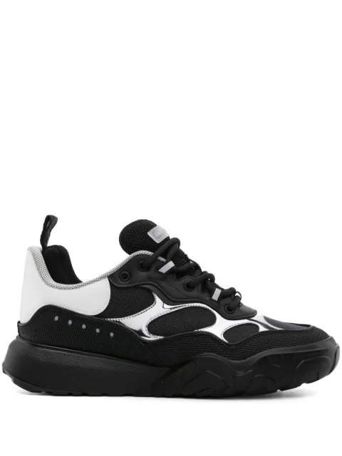 Alexander McQueen lace-up panelled sneakers Black 794521W4Y11