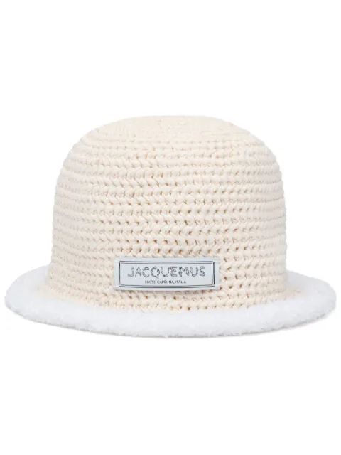 Jacquemus Le bob Bordino hat Neutrals 246AC6915216110
