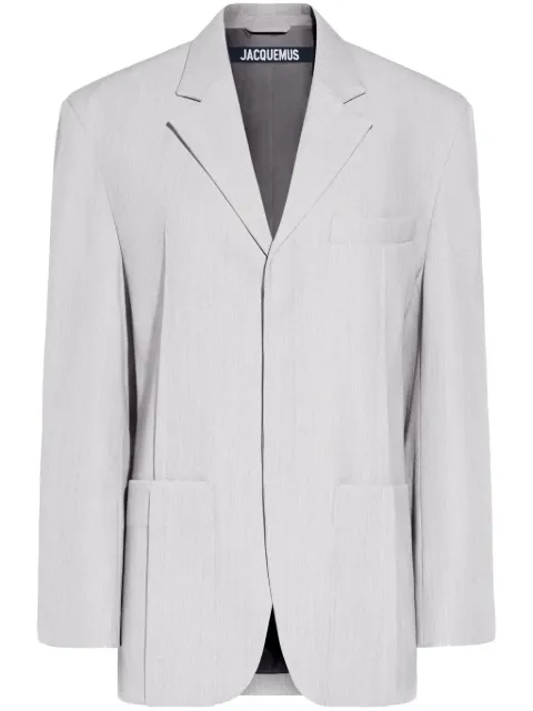 Jacquemus La Veste H'Homme blazer Grey 213JA1011660910