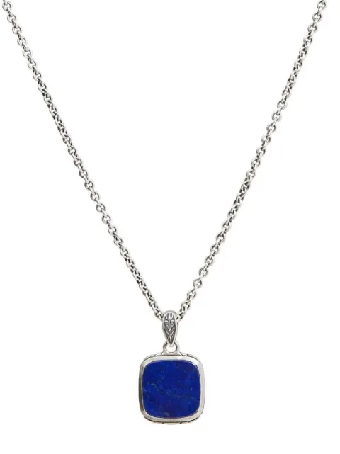 John Varvatos lapis pendant necklace Silver JVNSSLA874924