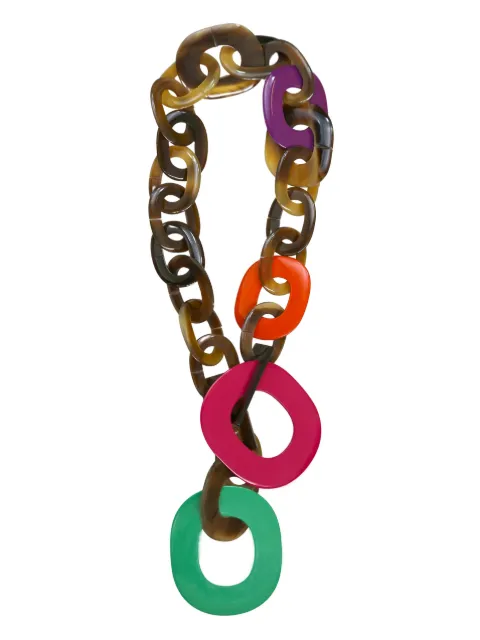 Hermès Pre-Owned Duncan lariat necklace Brown CSSZ7849