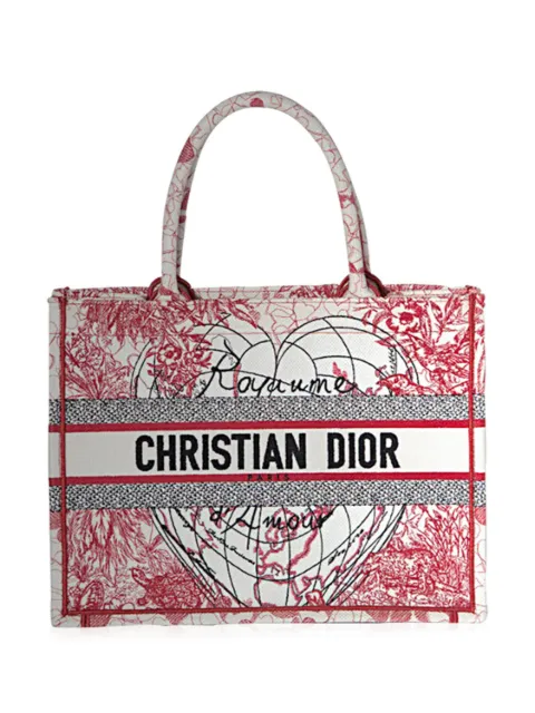 Christian Dior Pre-Owned D-Royaume d'Amour Book Tote bag Pink CSSZ35G7823