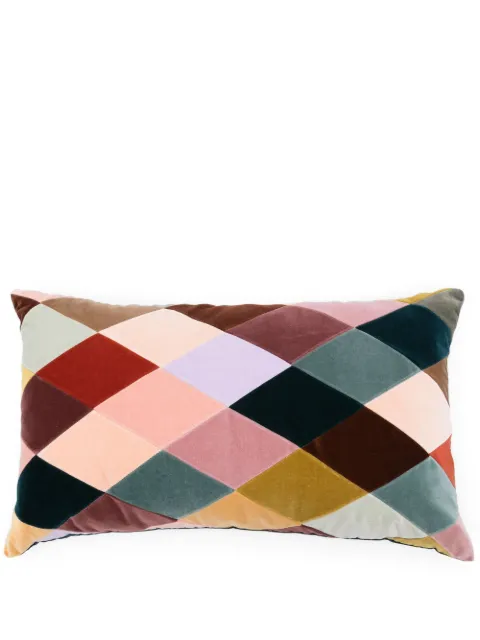 Christina Lundsteen Emma velvet cushion (40cm x 70cm) Green 33100