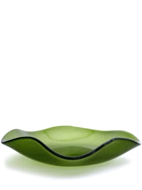 Sophie Lou Jacobsen Curved Edge plate (19cm) Green PPOLS