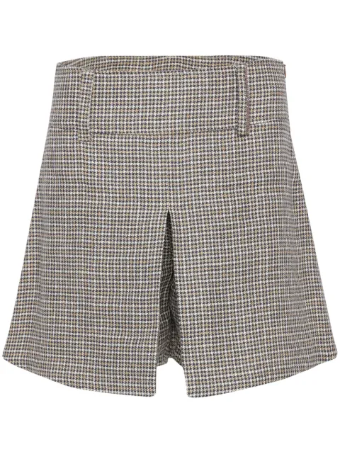 Brunello Cucinelli check-print shorts Neutrals MP547P8401C825