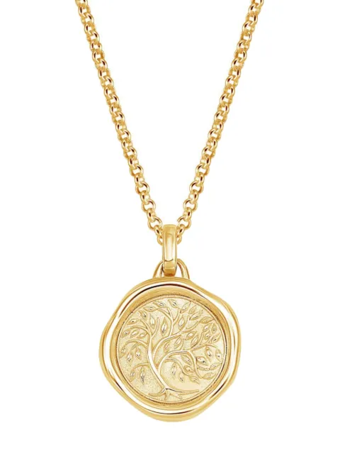 DOWER AND HALL Tree of Life necklace Gold TSP41MV22