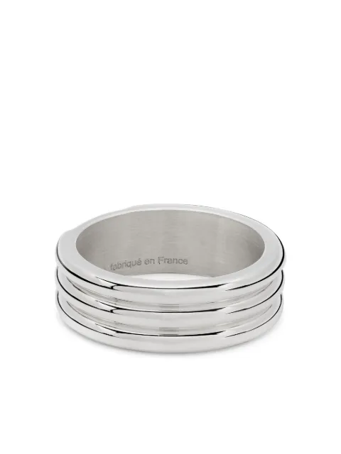 Le Gramme sterling silver 9g Gordon band ring Silver LGCARPO02109
