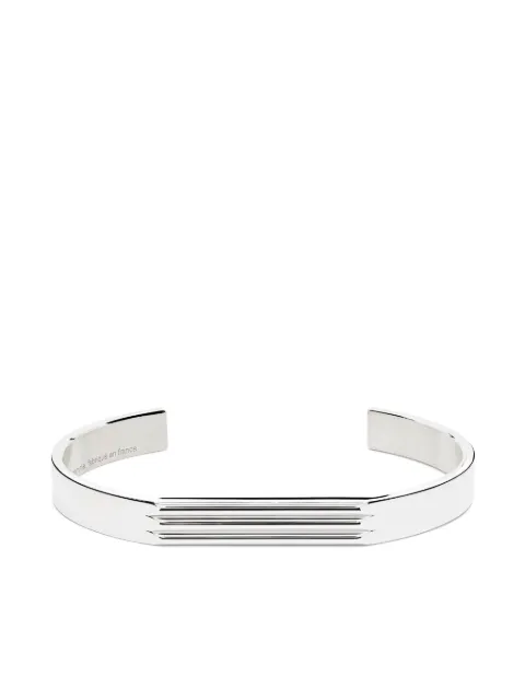Le Gramme sterling silver 21g Godron bracelet Silver LGCARPOP0221