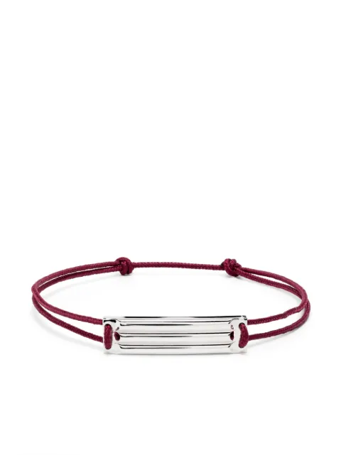 Le Gramme Le 5g sterling silver cord bracelet Silver LGCARPOCBO027105