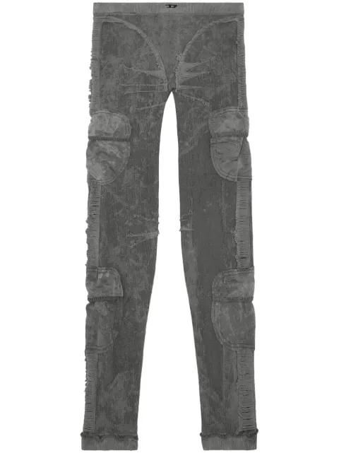 Diesel Awsb-Seema-Wt02 leggings Grey A154490JPAN