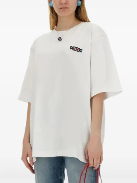 Fiorucci appliqué T-shirt White W01FPTSH102CJ01WH01