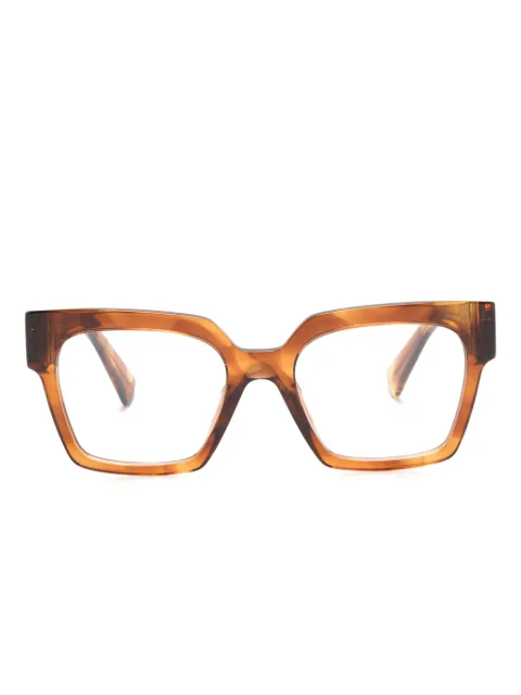 Miu Miu Eyewear MU04UV Vista glasses Brown MU04UV