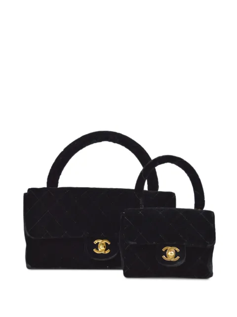 CHANEL Pre-Owned 1995 Classic Flap two-in-one handbag Black 3004483