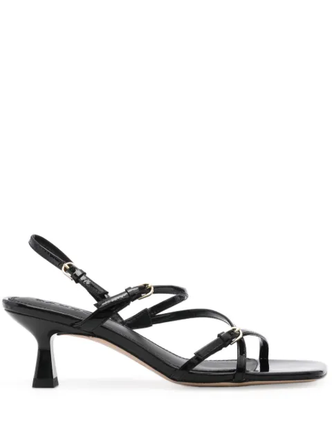 SANDRO sandals with straps Black SFACH01178