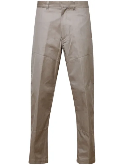 SAINT MXXXXXX wide-leg chino trousers Neutrals SMYS80000049