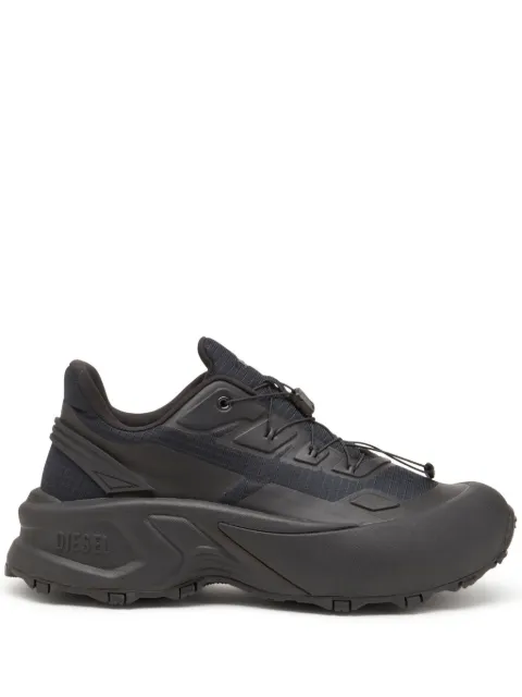 Diesel D-Cage runner-sneakers in TPU-trimmed ripstop Black Y03444P6918