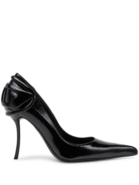 Diesel D-Ten Half logo-detail pumps Black Y03426P0691