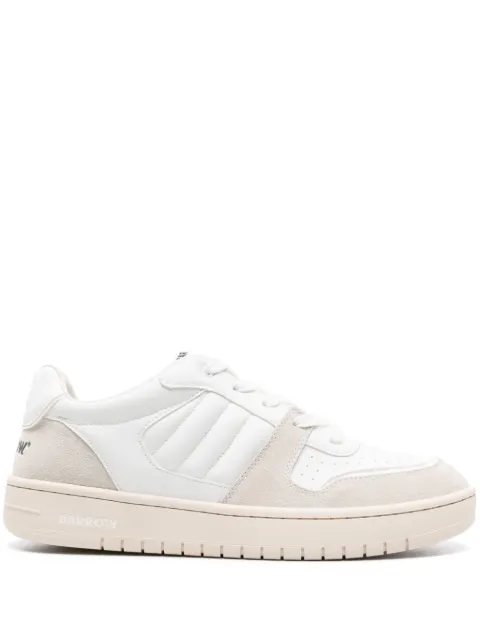 BARROW Switch leather sneakers White S4BWUASN027