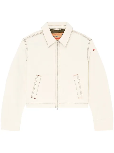 Diesel DE-NOVA denim jacket White A134300GRDQ