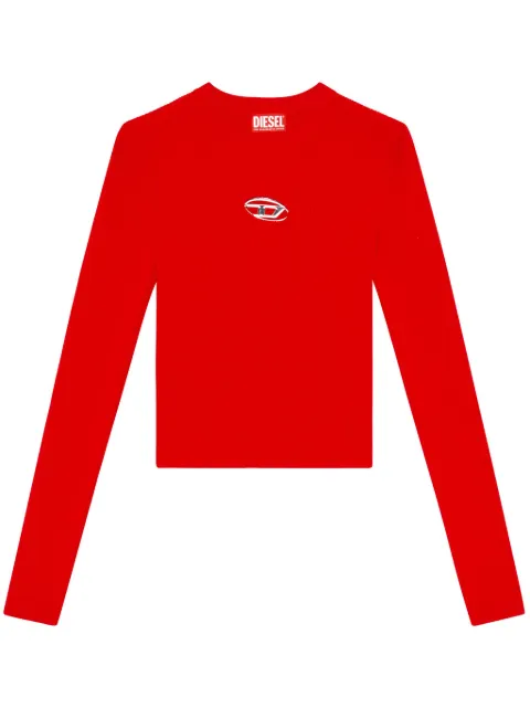 Diesel M-Valary long-sleeve top Red A153280DLAX