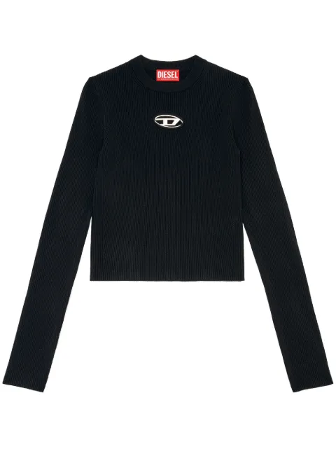 Diesel M-Valari long-sleeved T-shirt Black A153280DLAX
