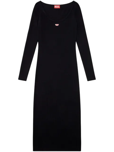 Diesel D-Ballet-D ribbed maxi dress Black A149600EJAI