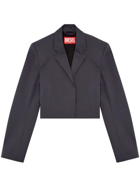 Diesel G-Milla cropped blazer Grey A153260HJAB