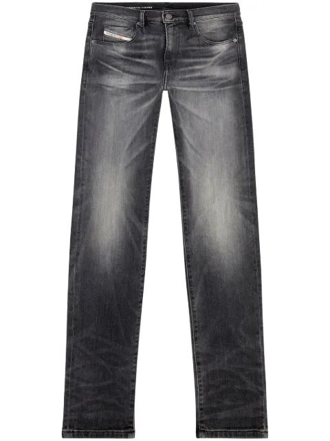Diesel slim jeans regular waist 2019 D-Strukt Black A0355809J52