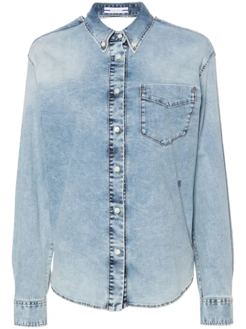 Jacob Cohën twisted denim shirt Blue VC05701S4152332F
