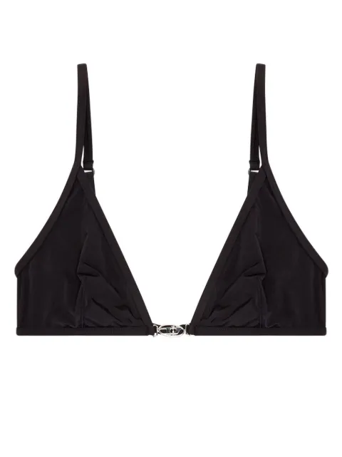 Diesel Oval-D triangle-cup bra Black A152220HPAK