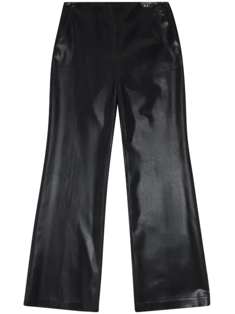 Diesel mid-rise flared trousers Black A139870IPAA