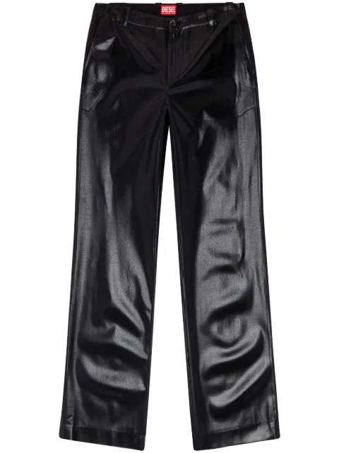 Diesel Stanley panelled straight trousers Black A141460IPAA