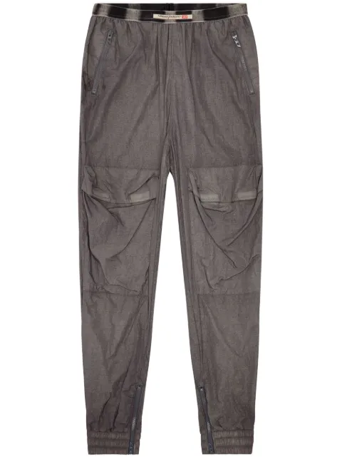 Diesel tapered cargo trousers Grey A142870KMAE