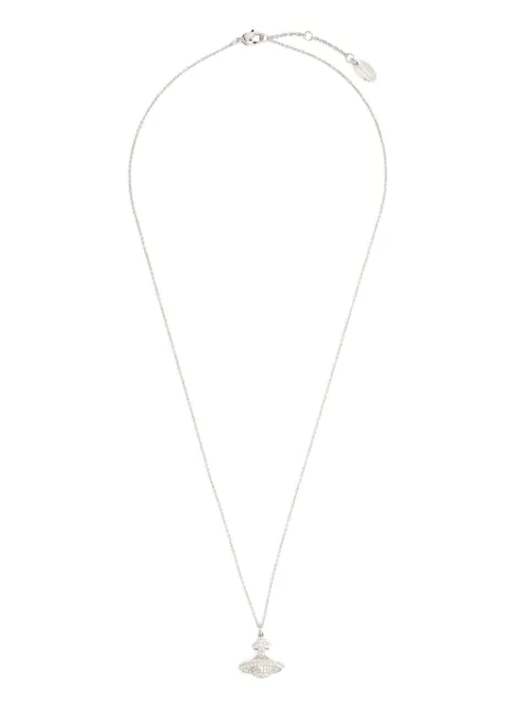 Vivienne Westwood small Grace Orb-pendant necklace Silver 6302009102P116CN