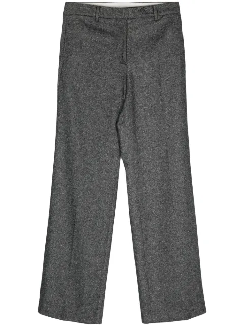 Nº21 pressed-crease trousers Grey 24IN2M0B0343067
