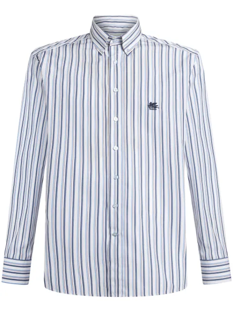 ETRO striped cotton shirt White MRIB000499TR548