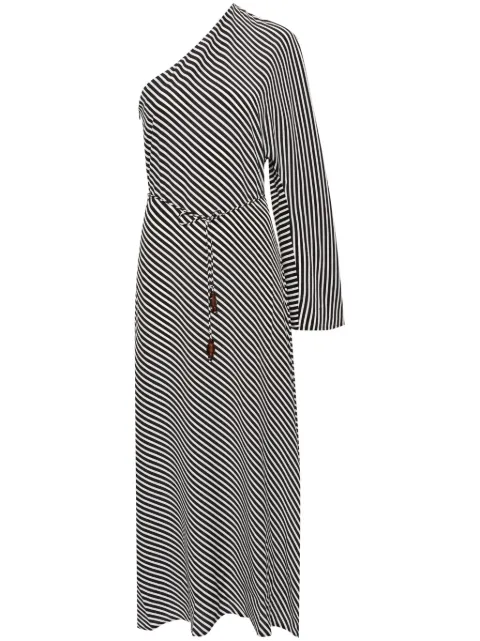Faithfull Gino silk maxi dress Black FF2820